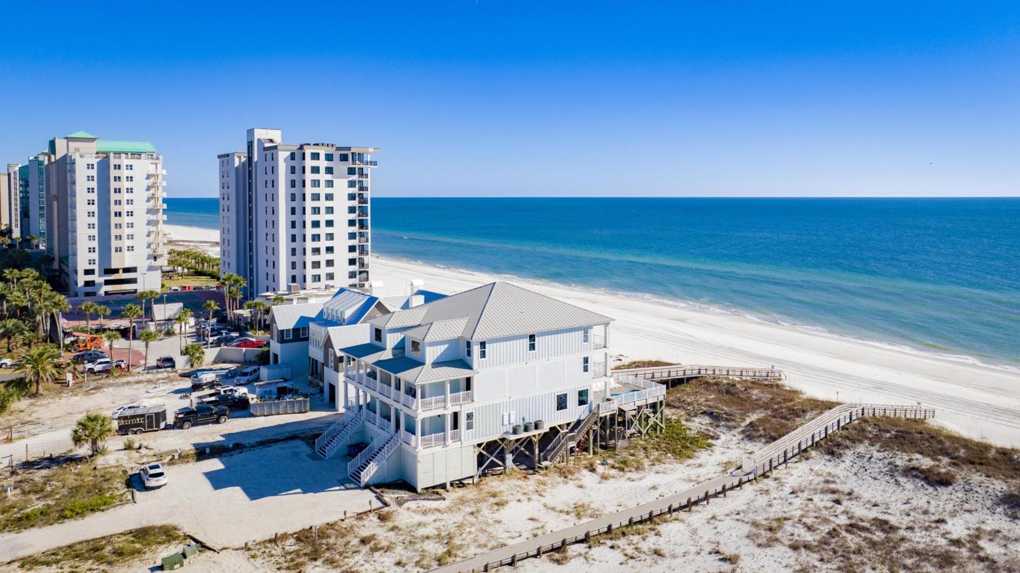 Castle In The Sand East West 2 Properties - 18 Bedrooms Orange Beach Exteriér fotografie