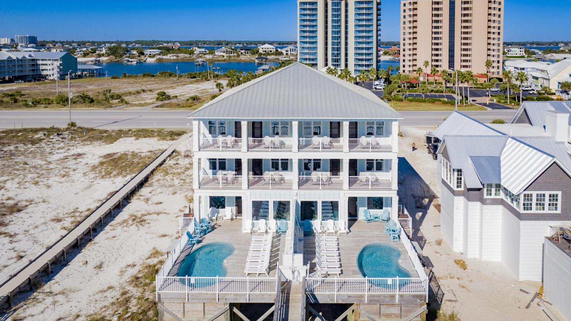Castle In The Sand East West 2 Properties - 18 Bedrooms Orange Beach Exteriér fotografie