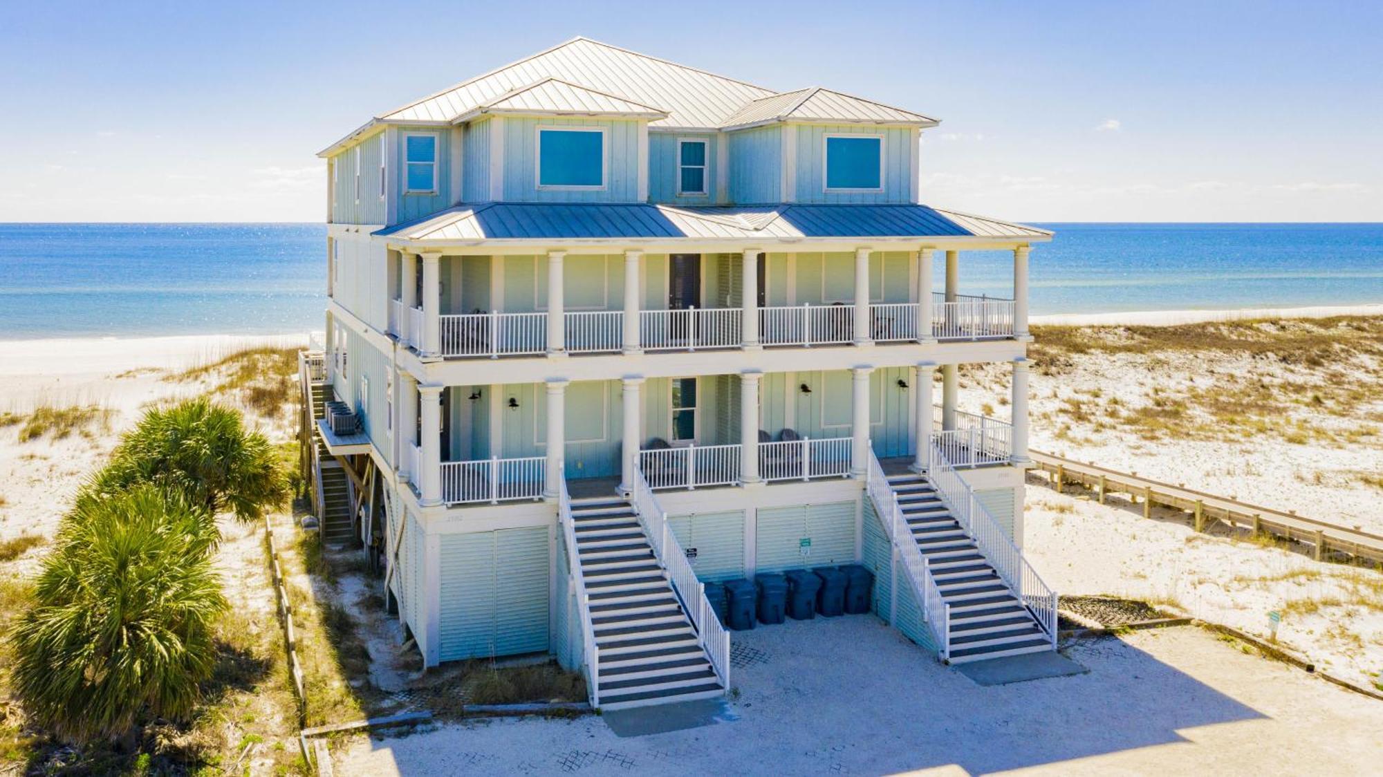 Castle In The Sand East West 2 Properties - 18 Bedrooms Orange Beach Exteriér fotografie