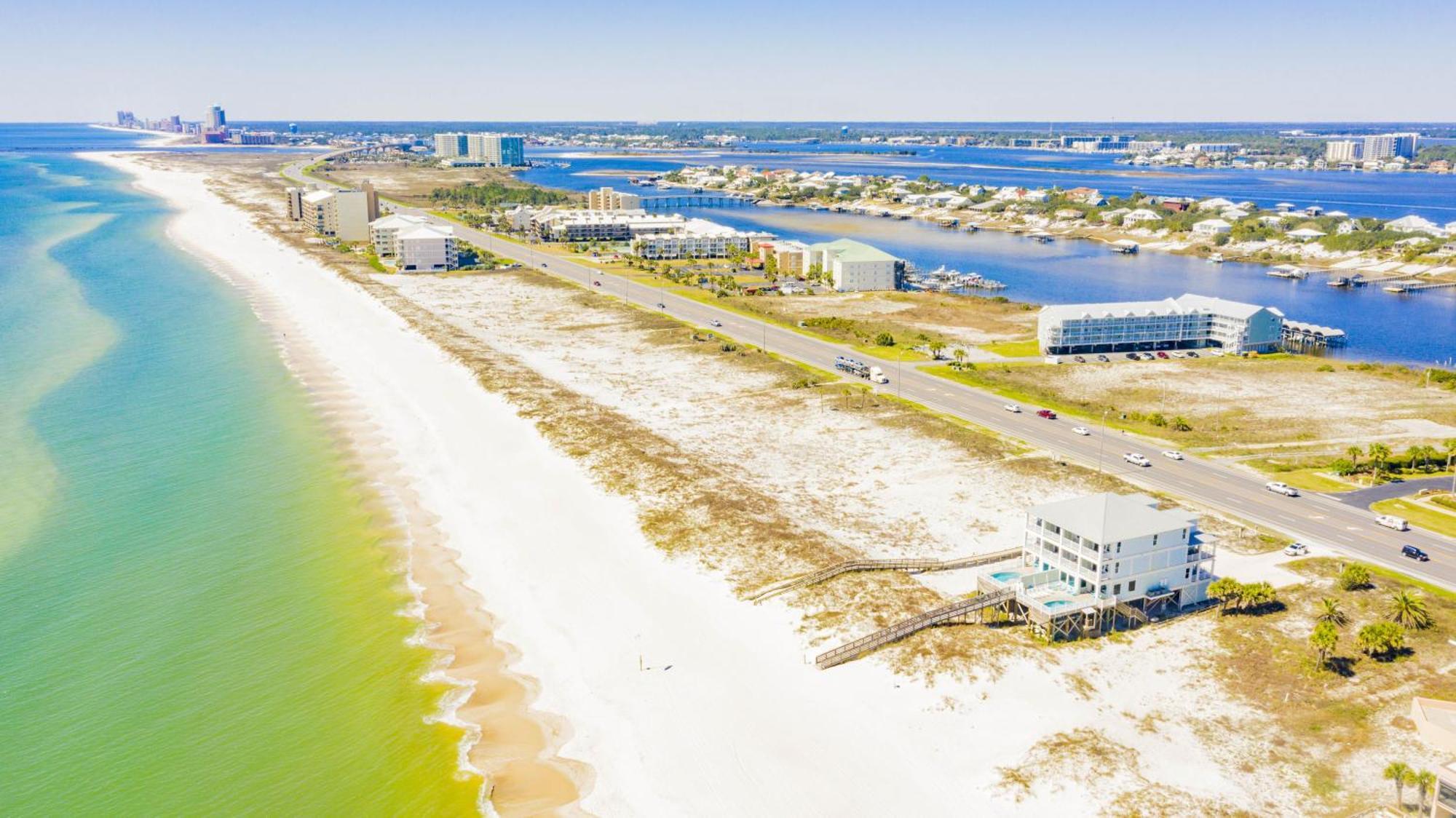 Castle In The Sand East West 2 Properties - 18 Bedrooms Orange Beach Exteriér fotografie