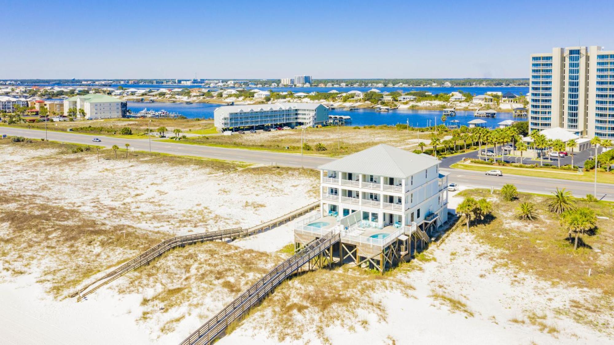Castle In The Sand East West 2 Properties - 18 Bedrooms Orange Beach Exteriér fotografie